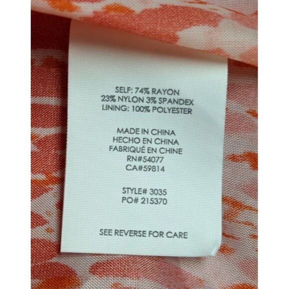 NEW~Women's Cabi #3035 BEAU JACKET Red Rayon Blend Love Carol Collection Size 6 - Picture 10 of 11